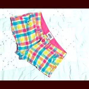 Vans neon shorts
